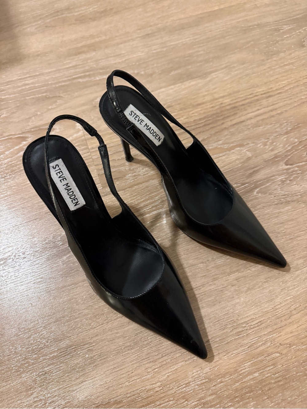 Steve Madden Reyes Pointed Toe Slingback Sandal Heels Pumps